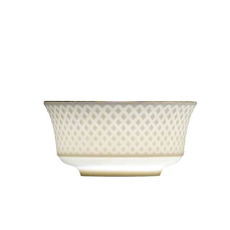 Ceramic set for home use, porcelain tableware, European style, high-quality style, simple and elegant design
