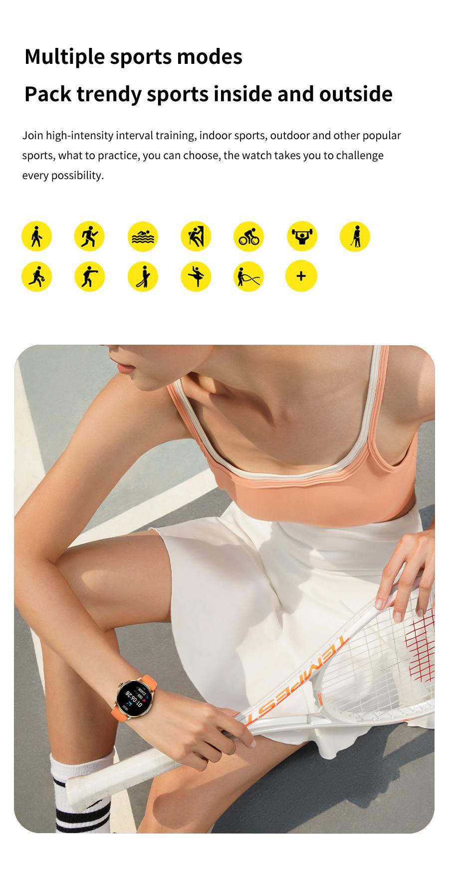 Title 14, Smart Watch with Bluetooth Calling, Heart Rate ...