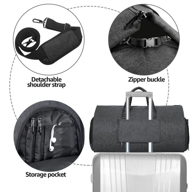 Yama Spot Sun bolsa de equipaje transfronteriza de negocios traje bolsa de viaje hombre bolsa de viaje plegable impermeable