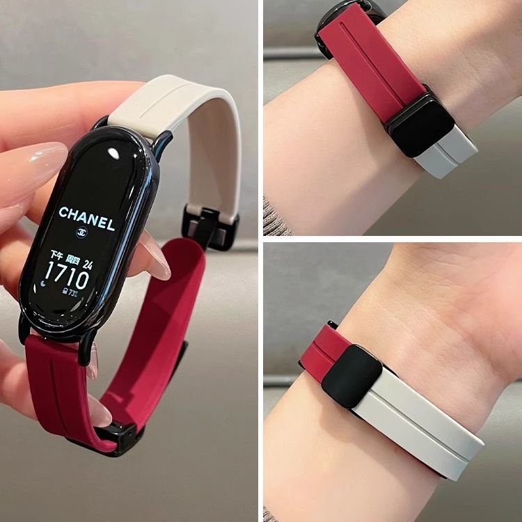 Suitable for Xiaomi Mi Band 9 Smart Bracelet Strap Xiaomi 8/9Nfc Couple Magnetic Wristband Starting from One Piece