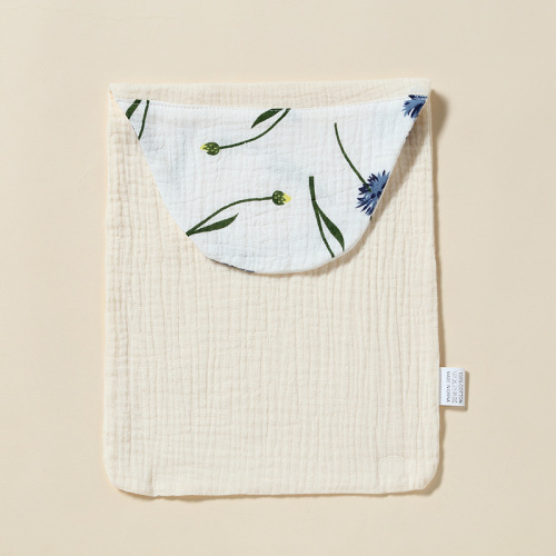 Baby pure cotton gauze antiperspirant towel sweat absorbent towel infant and child pad sling kindergarten sweat towel pad sling large size