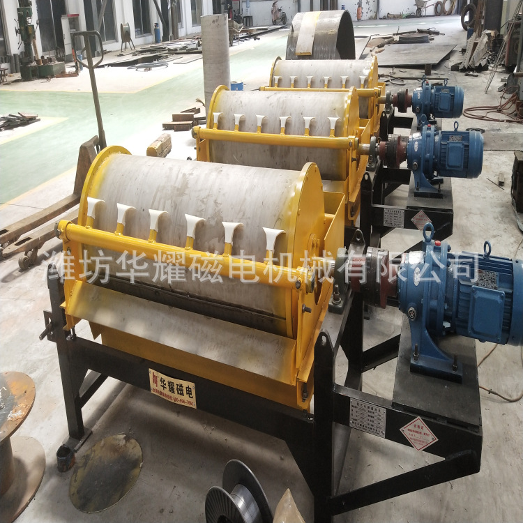 筒式磁选机 永磁强磁选机 水选磁选机 半逆流式磁选机