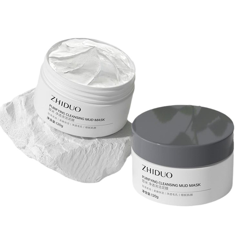 Zhiduo Purifying Oil Control Cleansing Mud Mask for Women, Hydrating and Moisturizing Student Face Mask Cream, Cleansing Skincare Products Manufacturer