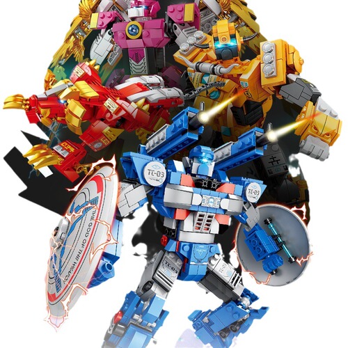 Kaizhi Building Blocks 8072-8083 Twelve Constellation Robot Toy Cute Assembled DIY Boy Primary School Student Creative