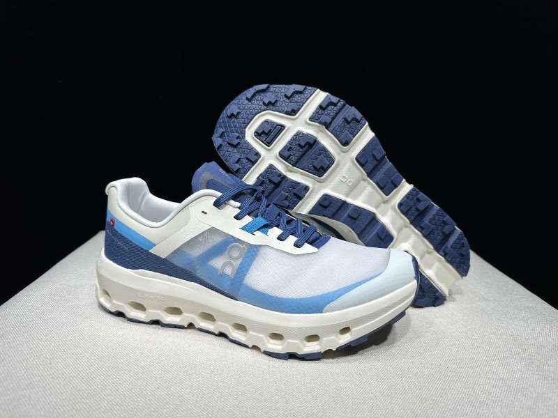莆田鞋 跨境 On昂跑Cloudvista 2 Waterproof 防泼水缓震越野跑鞋|undefined