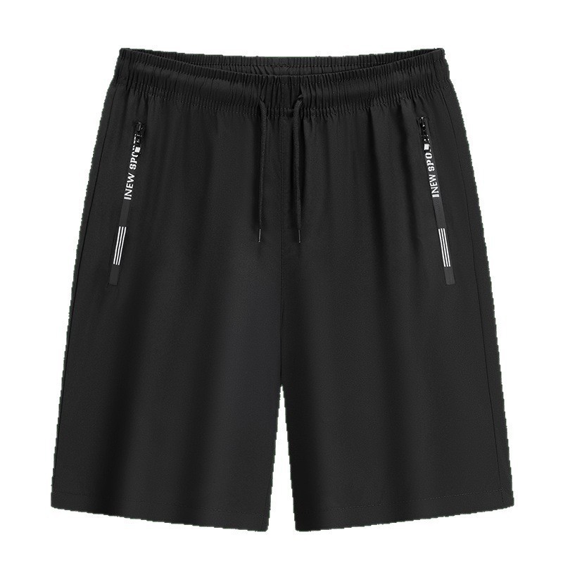 Pantalones cortos de hombre de tamaño king, pantalones de verano delgados, pantalones de hielo de hombre, pantalones de playa deportivos sueltos, pantalones transfronterizos image 3