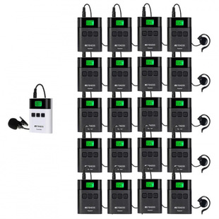 Retekess Tt122 Explainer Set Multi-Person Team with Charging Box Tour Guide Conference Explanation Museum