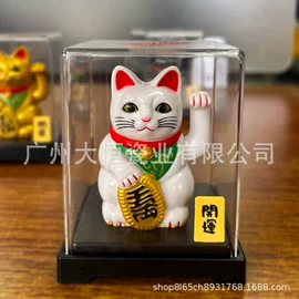 招财猫;陶瓷工艺品;招财摆件