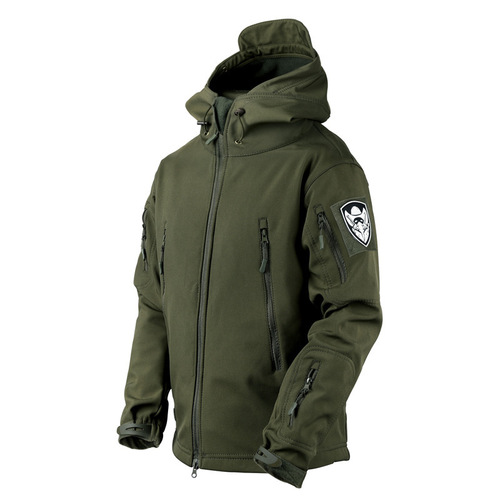ATM Source Hunter Outdoor Windproof Softshell Jacket Men Shark Skin Fleece Cycling Jacket Windproof