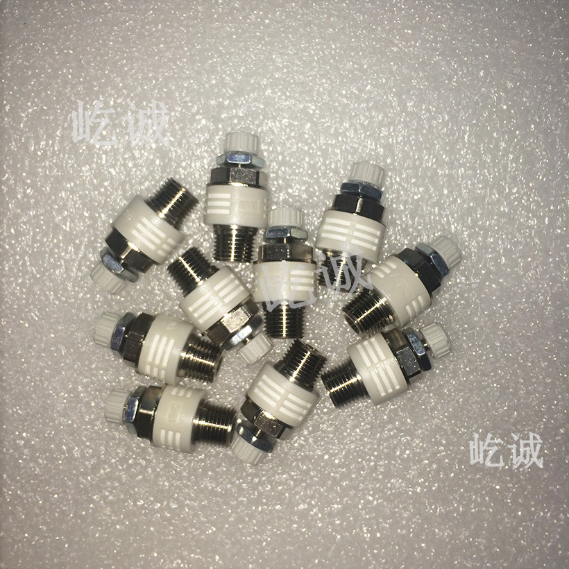 现货日本SMC全新调速阀ASN2-01消声器排气节流阀连接口径1/8