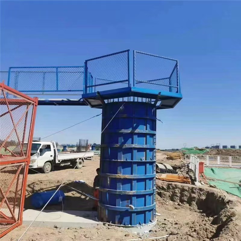 厂家销售盖梁平台 八角型工地桥梁施工平台基坑施工墩柱操作平台