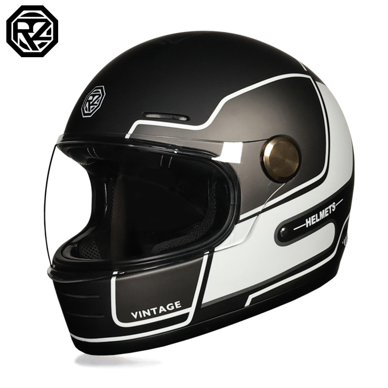 Casco Integral de Crucero para Motocicleta de ABS Estilo Retro image 13