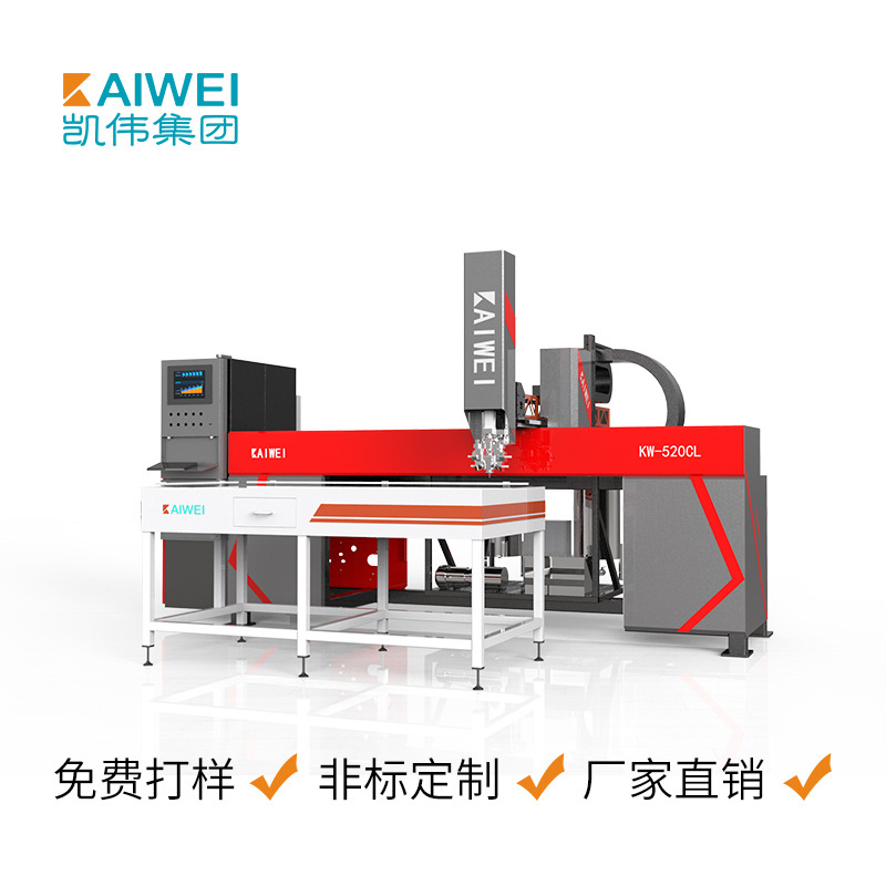 聚氨酯AB胶密封空气过滤器点胶设备配电柜门板密封发泡机