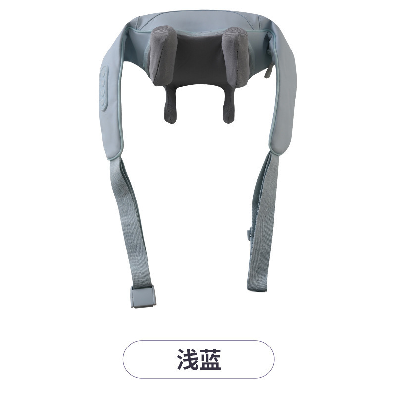 多功能颈肩揉捏按摩器斜方肌颈椎肩颈按摩仪肩膀小型热敷按摩披肩|undefined