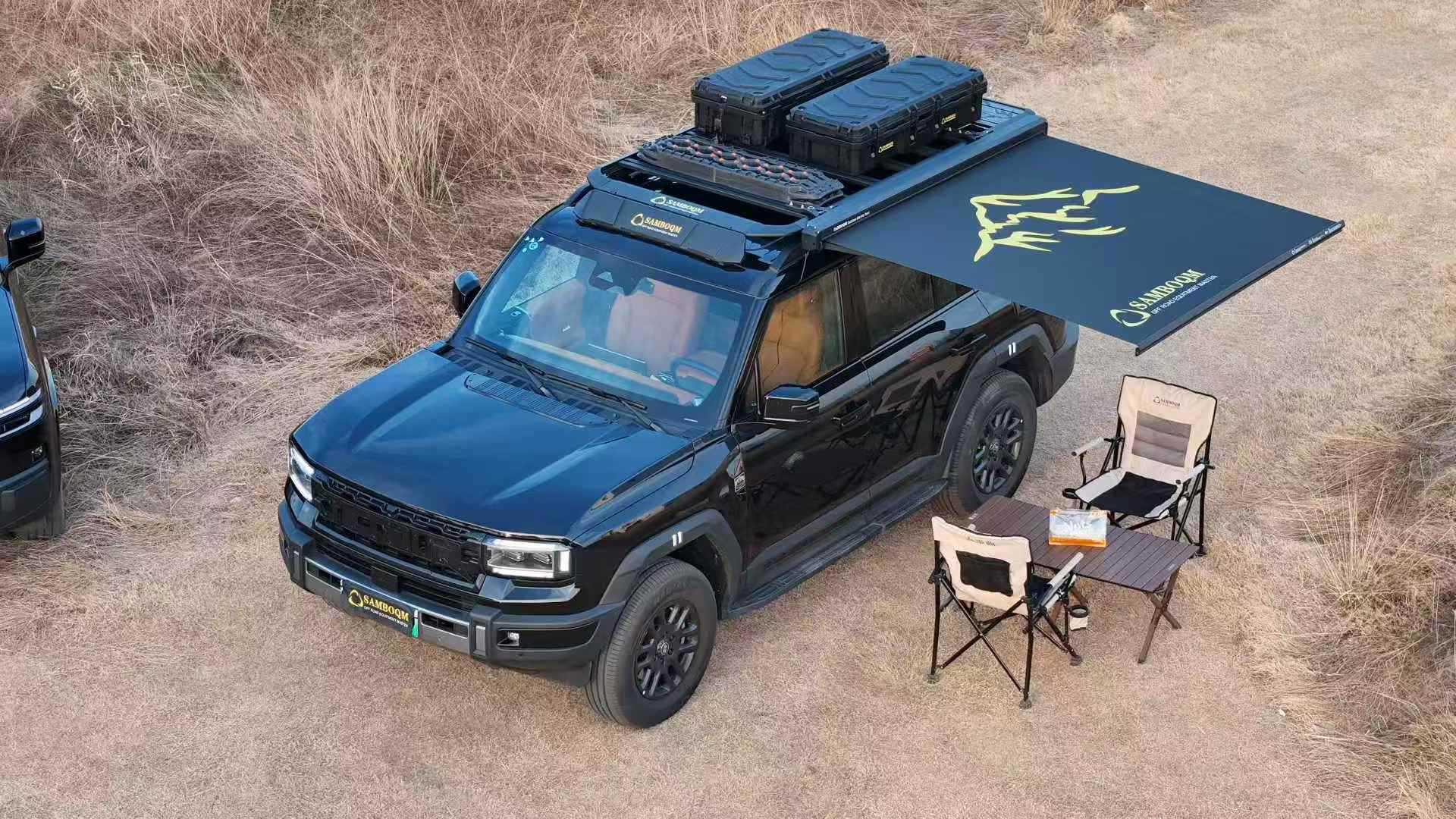 Zongheng G700 Roof Rack Ladder Backpack Step Outdoor Travel Off-Road Modification Expansion Parts Roof Platform