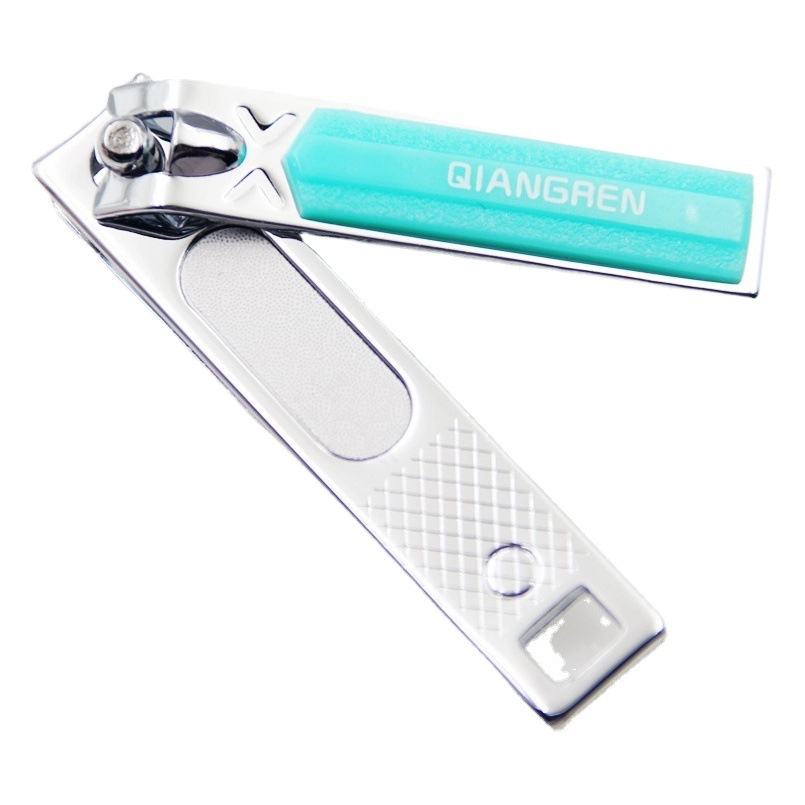Strong man A6605-1 nail clippers medium flat nail clippers independent packaging stainless steel nail clippers activity gifts