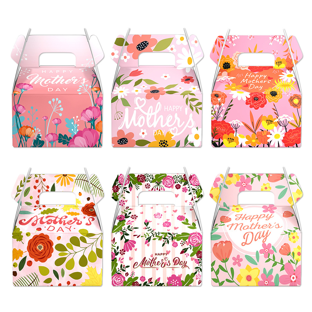 107g Weight Mother'S Day Cartoon Style Pastoral Vocabulary Words/Name Multicolor Paper Party Gift Wrapping Supplies Party Supplies Gift Wrapping Supplies 1 Set