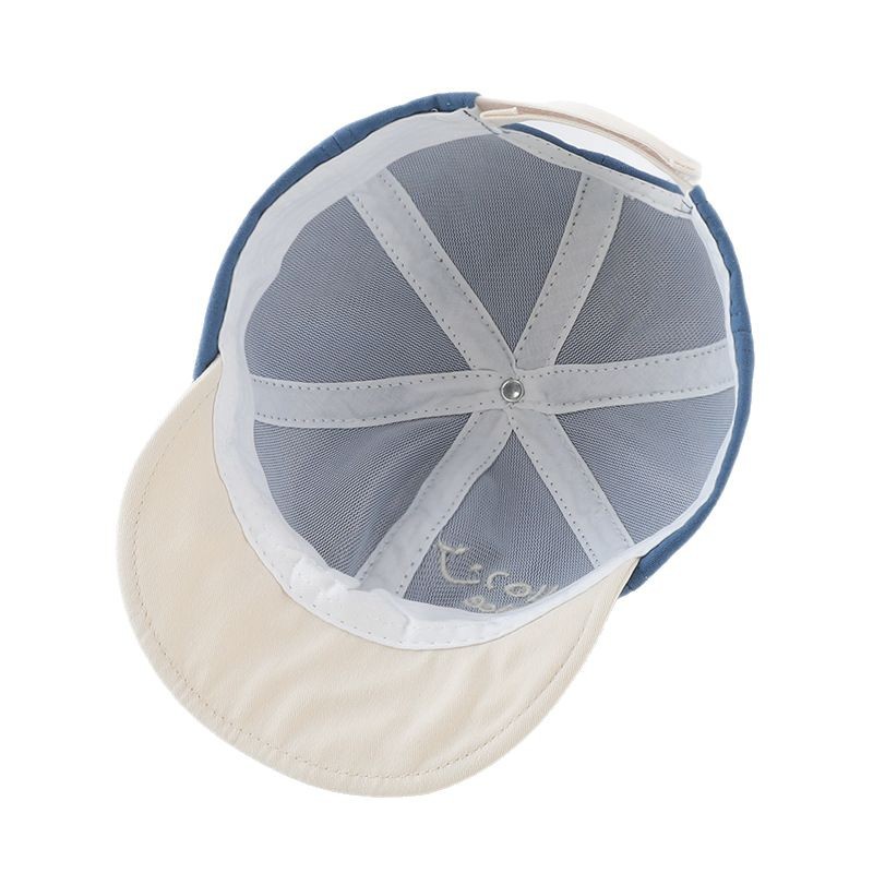 Sombreros para bebés primavera y otoño lindos dibujos animados perros suaves gorra de lengua primavera delgada gorra respirada para niños bebés