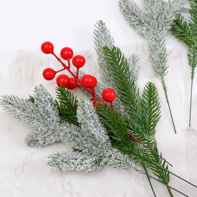 Nuevo árbol de Navidad de pinos hechos a mano DIY material de decoración floral materiales floristas al por mayor
