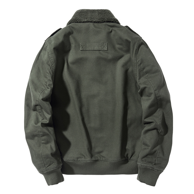メーカーの冬の男性の綿入れの上着とベルベットの厚手の綿服欧米のカジュアルジャケットの綿服1989|undefined