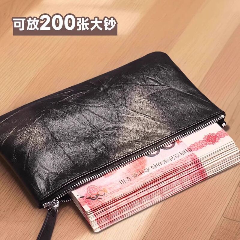 Vintage Wallet 2026 New Long Style Simple Soft Leather Cash Storage Bag Women's Wallet for Large Bills and Small Change Vintage Wallet 2026 New Long Style Simple Soft Leather Cash Storage Bag Women's Wallet for Large Bills and Small Change