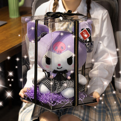 本物のクロミ人形サンリオ人形小悪魔ぬいぐるみ人形枕親友の誕生日プレゼントとして