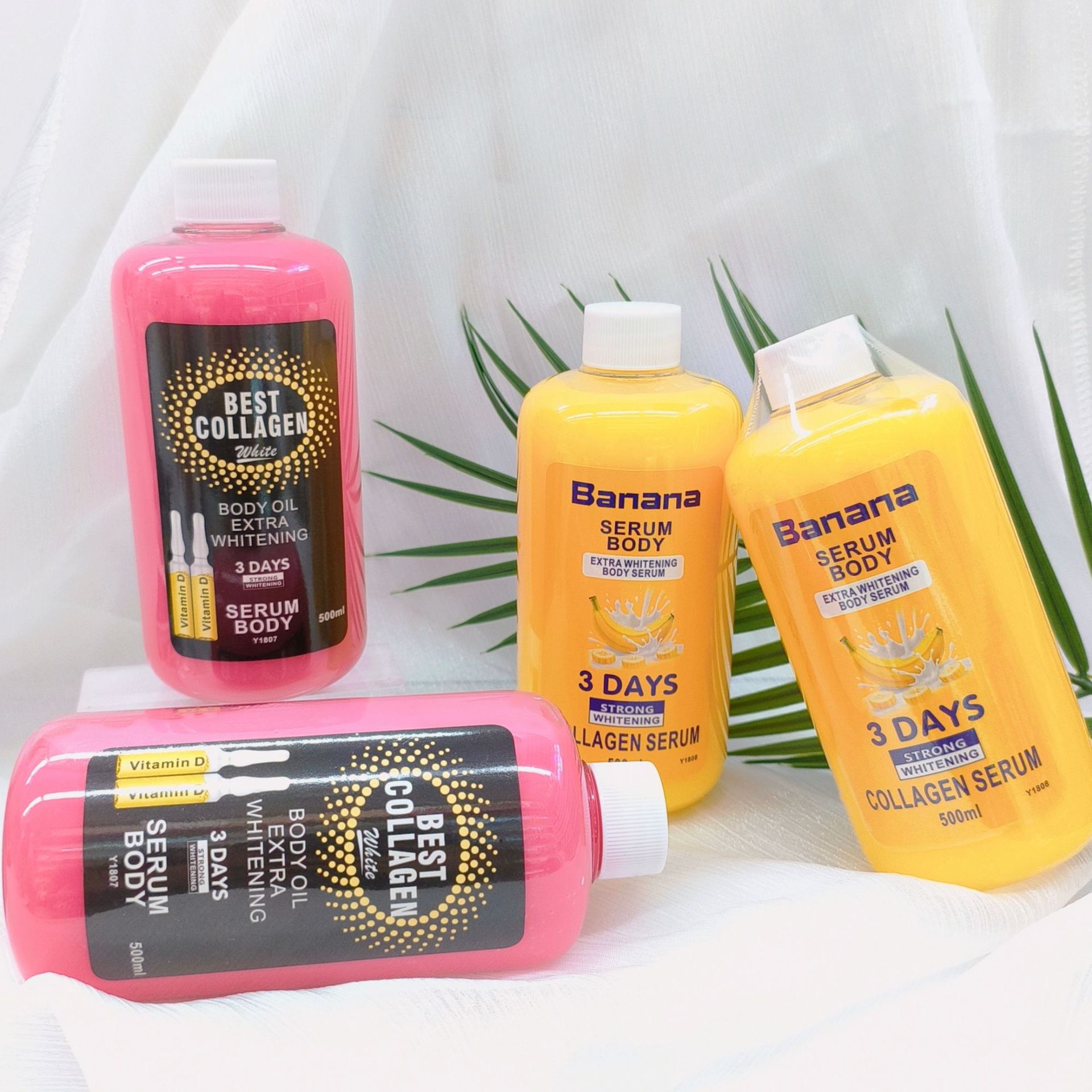 Cross-Border Collagen Essence Nourishing Full Body Brightening Moisturizing Hydrating Skin Repair 500ml Wholesale Export
