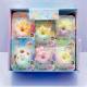 Donut vent pendant PU slow rebound animal egg baby decompression vent toy sponge pendant