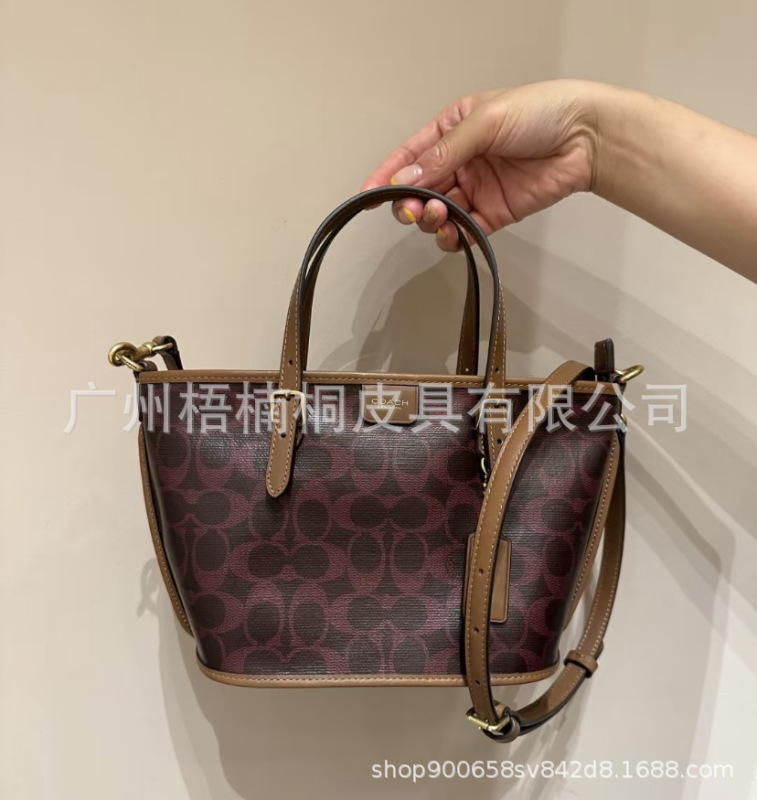 寇驰c新款taxi托特包复古手提单肩通勤购物袋斜挎tote女包菜篮子|undefined