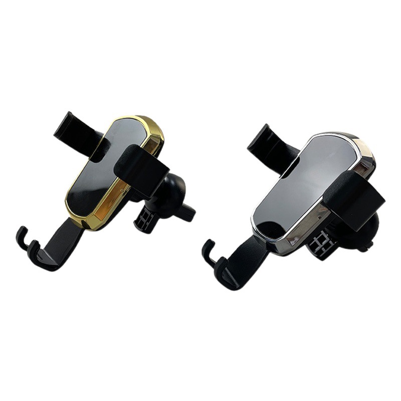 Gravedad del coche Soporte de teléfono móvil de navegación de coche de metal universal Salida de aire Soporte de teléfono móvil del coche
