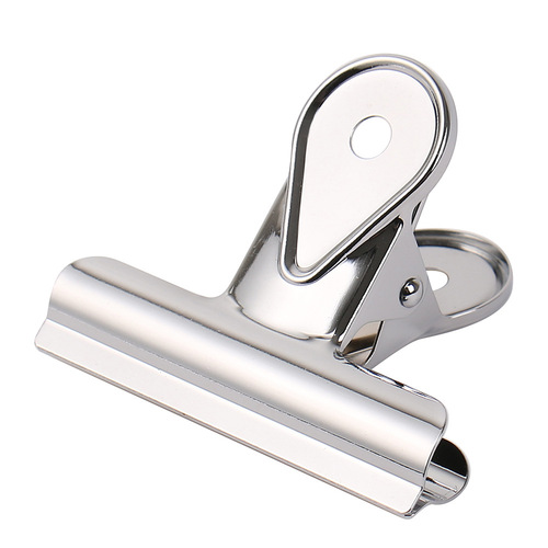 Scotton retro copper-colored office supplies financial storage invoice document organizer strong water drop ticket clip metal