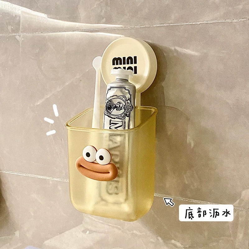  punch-free suction cup storage rack wall-mounted wall storage rack bathroom bathroom shelf bathroom washbasin