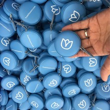 便携式迷你皮质卷尺随身测量小皮尺可印logo广告字母小礼品