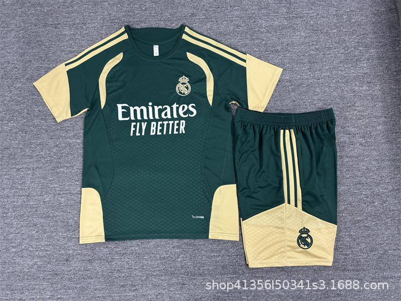 2627 temporada Barcelona Real Madrid Argentina Brasil España fútbol de manga corta trajes de entrenamiento para adultos equipo nacional