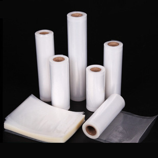 Custom Household Food Vacuum Bag Polka Dot Pattern Cutable Vacuum Packaging Bag Nylon Rice Brick Vacuum Bag