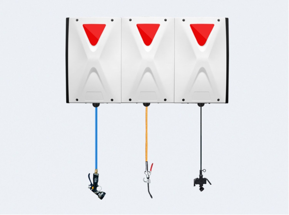 Air Drum Combination Drum Water Electric Foam High Pressure Water Drum Hose Reel Car Wash Combination Drum Car Wash Shop Equipment Car Wash Machine