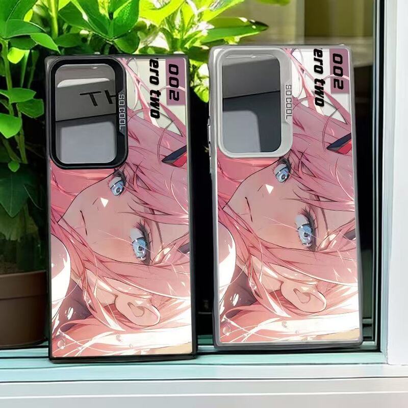 Anime Beauty Suitable for Samsung S25Ultra Mobile Phone Case Galaxy S24+ Anti-Fall Note20/S23S21