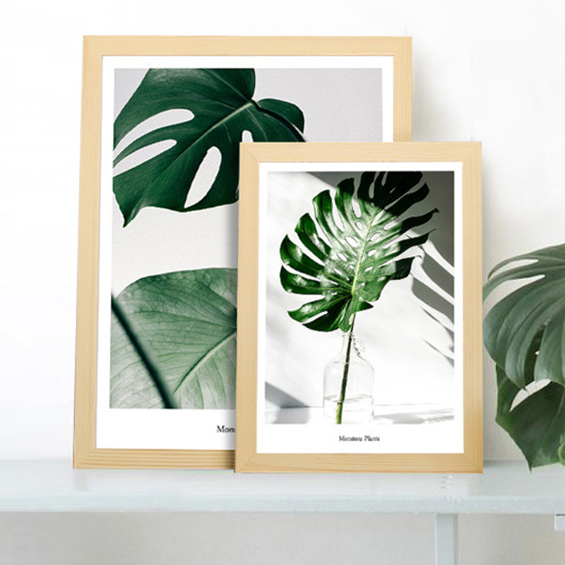 Solid Wood photo frame wall hanging 7 inch 5 6 12 creative 6 inch A4K8 a3 photo album photo studio painting frame mounting