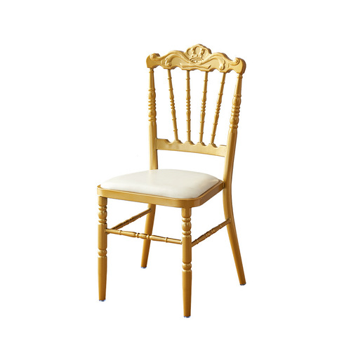 竹节椅古堡椅拿破仑椅饭店餐厅酒店宴会椅子户外活动婚庆婚礼餐椅