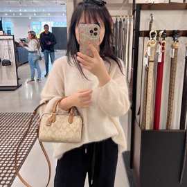 蔻家高版Rowan时尚枕头包百搭经典香布雷波士顿斜挎手提单肩包女