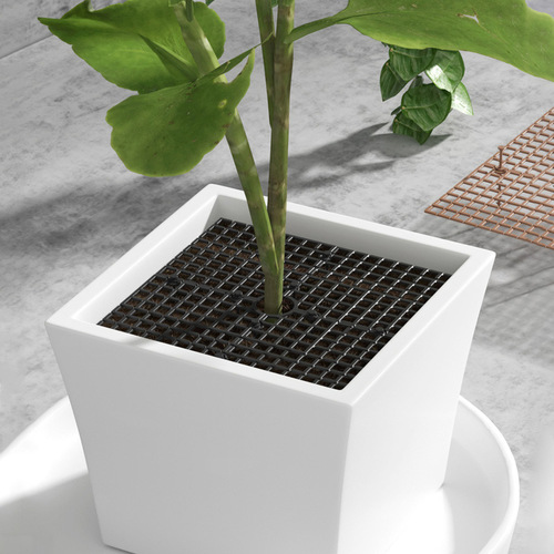 Hollow soil solidification, anti-falling, anti-child and mouse protection, flower pot soil protection cover, anti-cat protection, plant root protection mesh cover