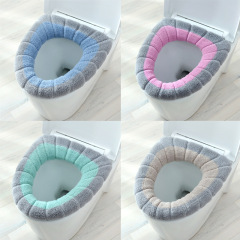 春冬用OV型配色トイレリング、ぬいぐるみトイレシート、トイレリングカバー、メーカー卸売、厚手で暖かい