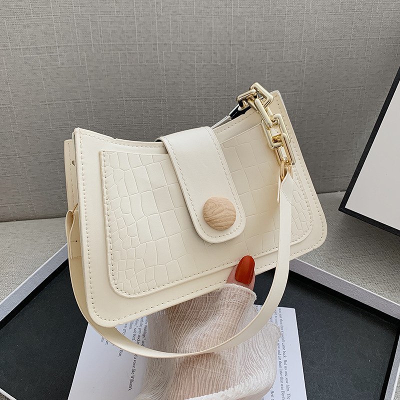 Bolso de mujer de verano 2024 moda nueva moda bolso de hombro de brazo casual versátil bolso de mochila