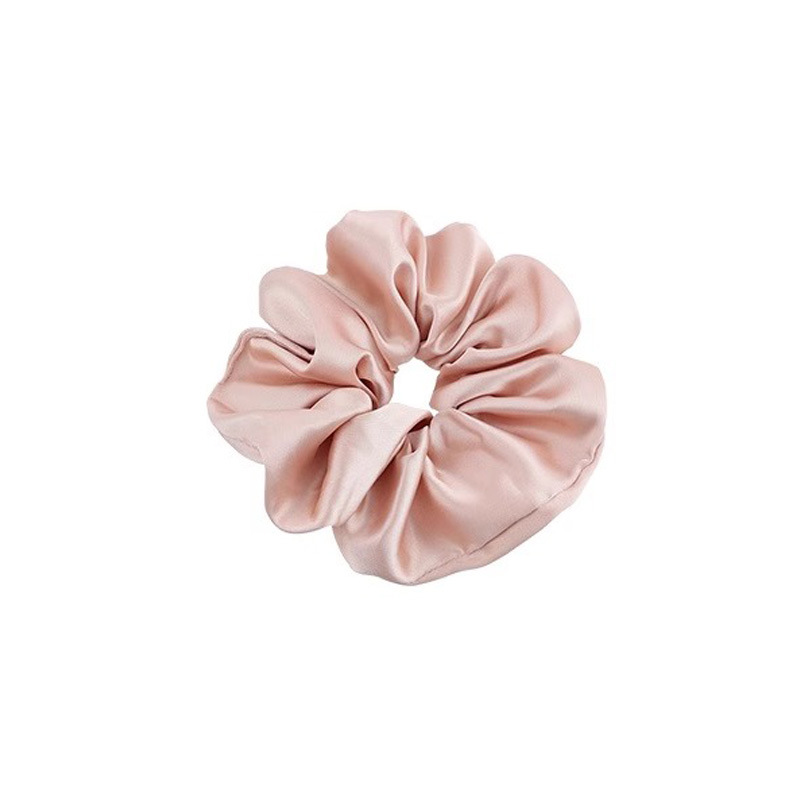 Lazo para el cabello de intestino grueso de gran tamaño rojo de Internet para mujer 2025 nueva banda de goma cuerda para atar el cabello funda de cuero de cuerda de bola de sensación de alta calidad