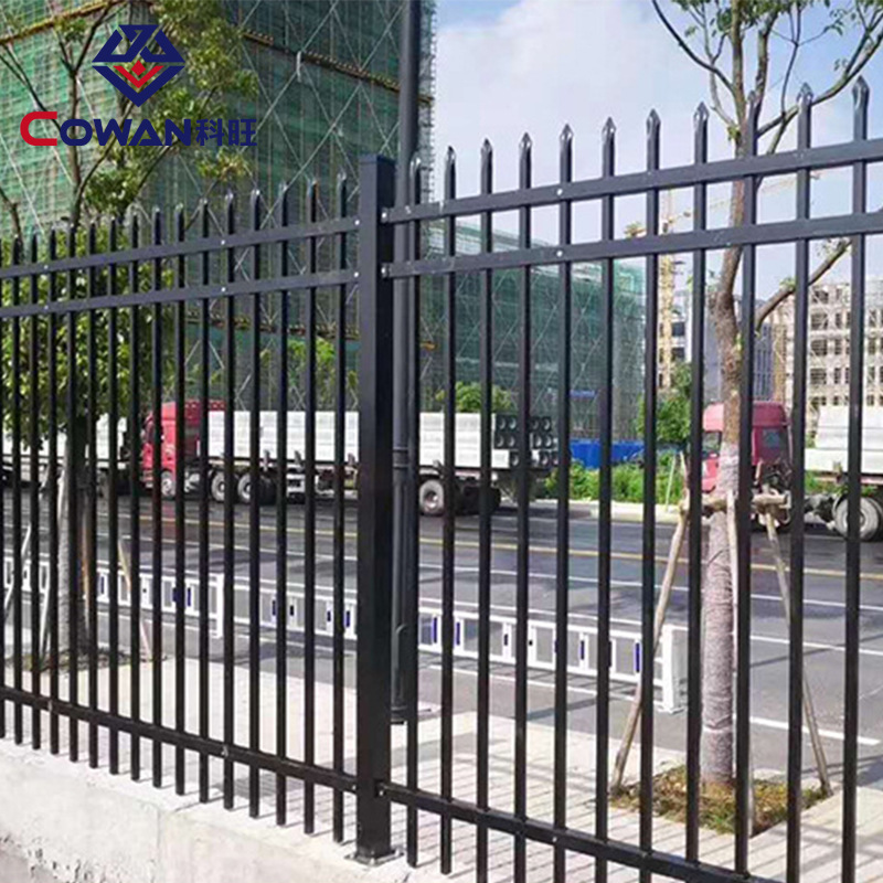 [Valla de acero de zinc] valla de hierro Camino Municipal Jardín Comunidad fábrica Villa patio cerca de la escuela
