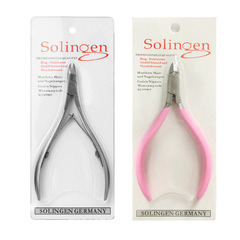Manufacturer supplies 801 stainless steel double-pronged dead skin scissors, white card dead skin scissors, beauty pliers, dead skin pliers wholesale
