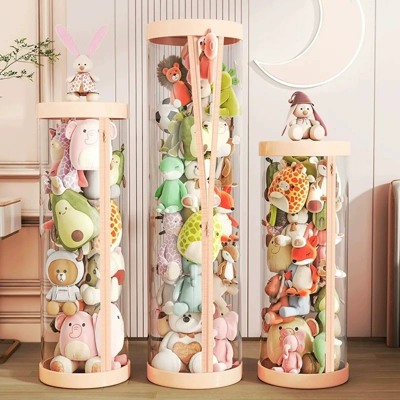 Плюшевая кукла с молнией, система хранения, корзина для хранения, игрушка