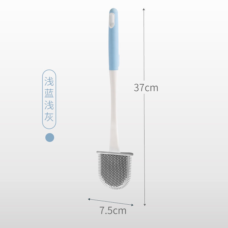 Suministro directo de fábrica nuevo traje de cepillo de inodoro de goma cepillo de baño hogar inodoro cepillo de limpieza