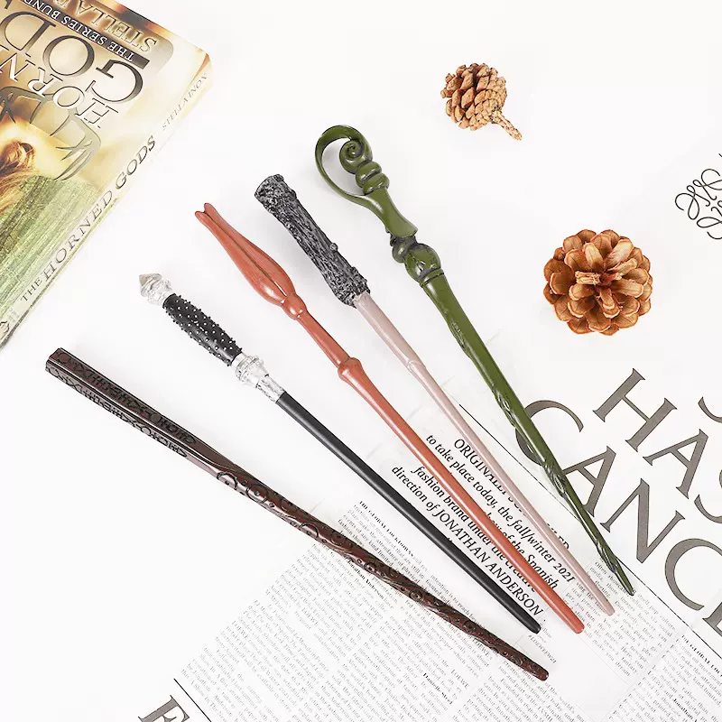 哈利波特魔法棒邓布利多赫敏纽特神奇动物纽特魔杖 普通款魔法杖