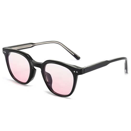 17175 New Gradient Blush Sunglasses Sunglasses Fashion Trend Sunset Red Plain Eyeglasses Sunglasses Wholesale